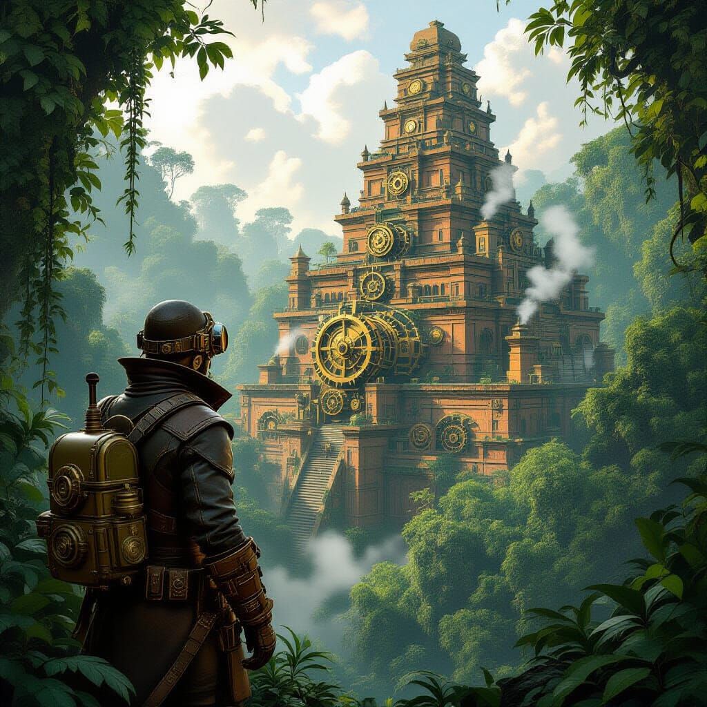 Steampunk City Hidden in Amazon Discovered by Explorer