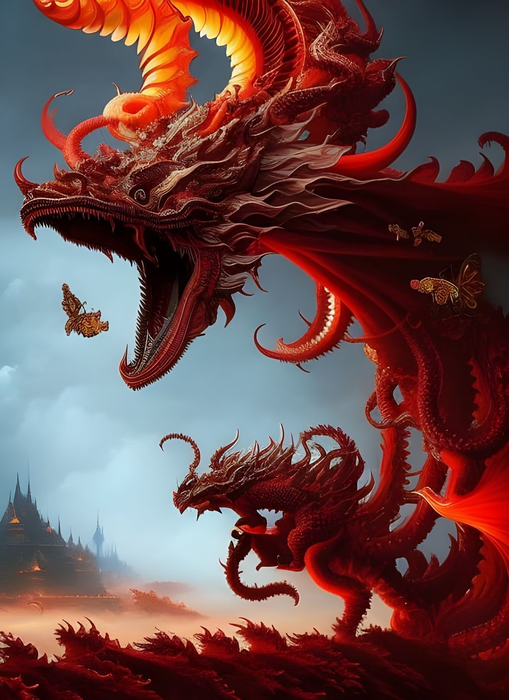 Red Jialong Dragon