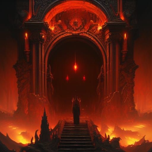 Hell Gates: Dark Fantasy Concept Art