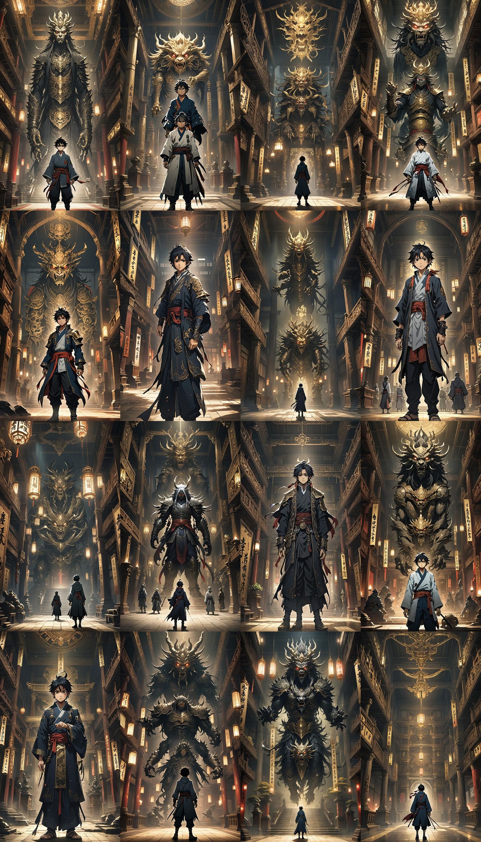 Lanling's Fate in the Eerie Hall of Yama