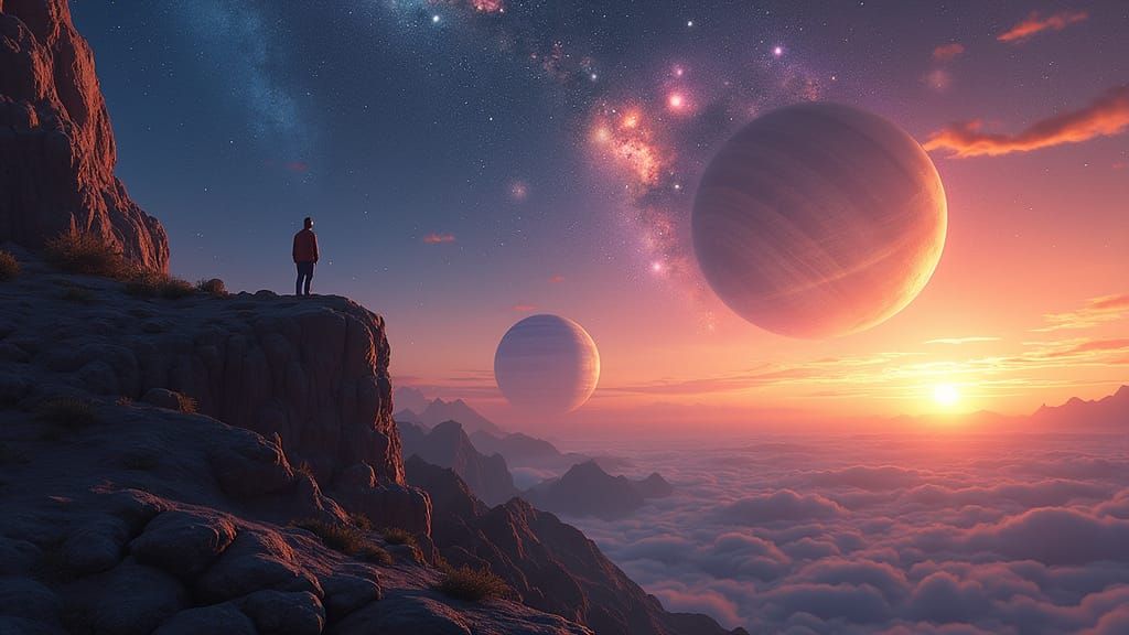 Cosmic Convergence: A Majestic Planet Alignment Unfolds