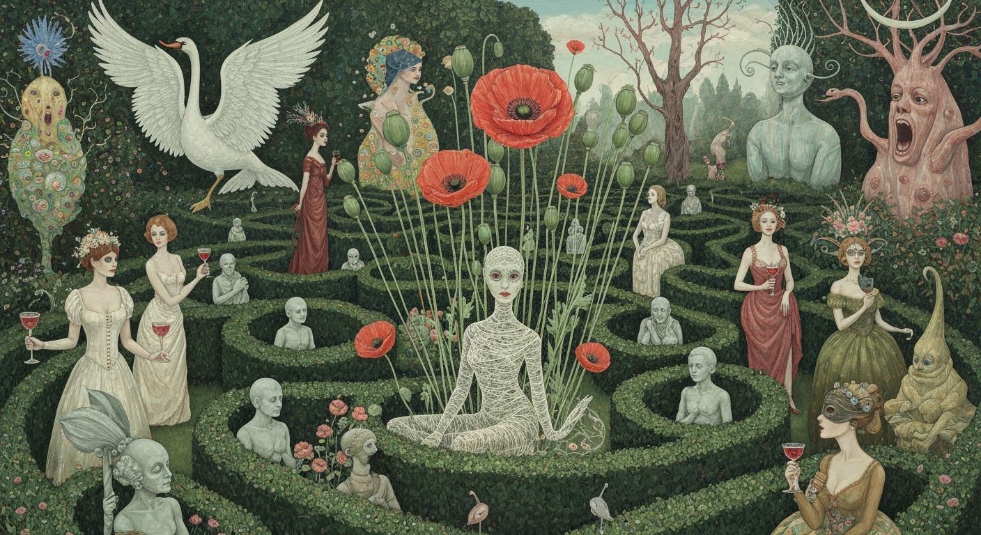 Surreal Women Unite in Dark Forest Community