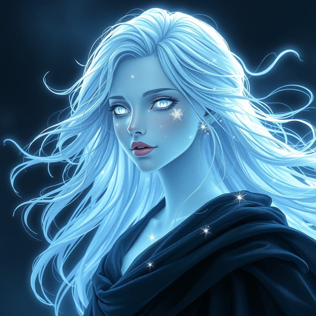 Ethereal Guardian of Starry Secrets