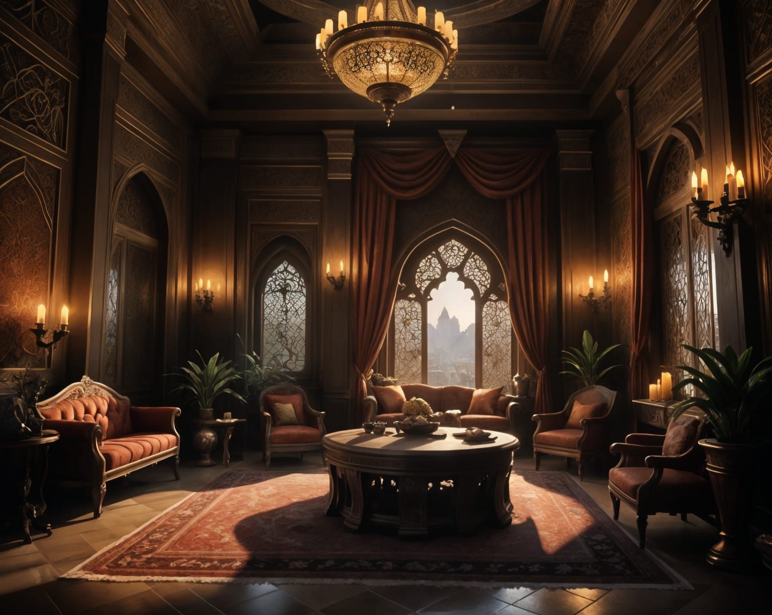 Majestic Arabian Palace Sanctuary