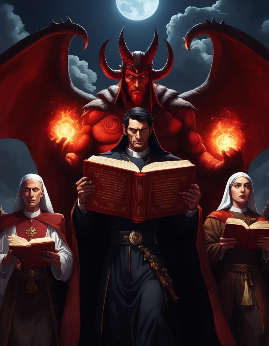 Dark Deity Over Turin: Hyperdetailed Digital Art