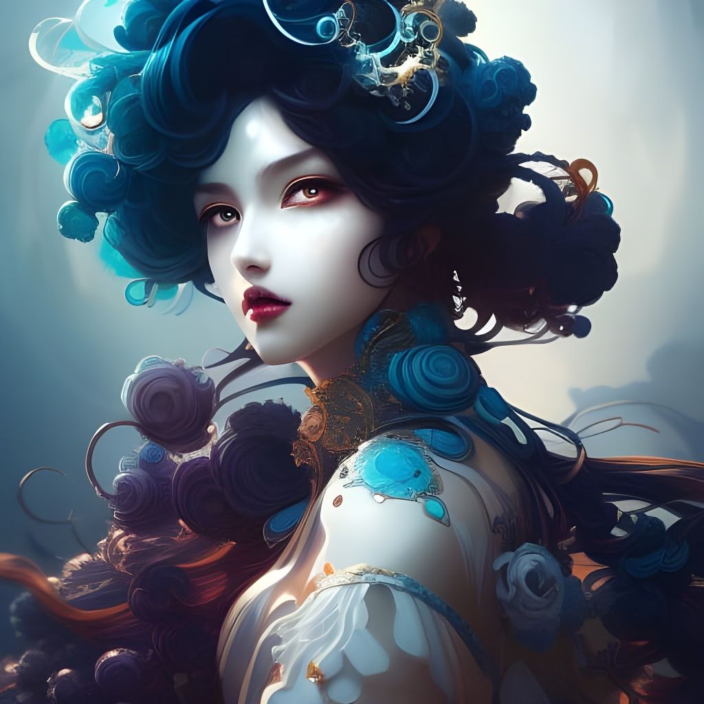 Lady of The Blue Rose