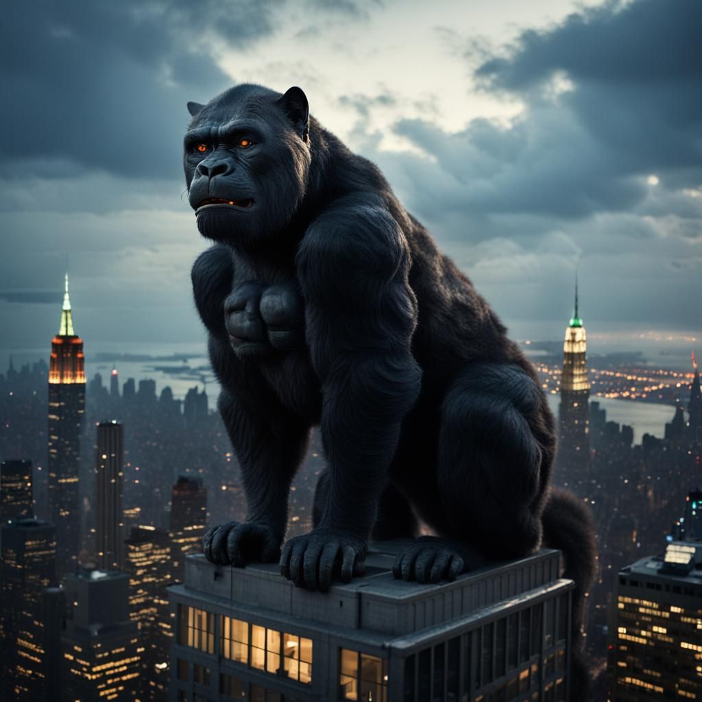 King Kong Cat Hybrid Dominates New York