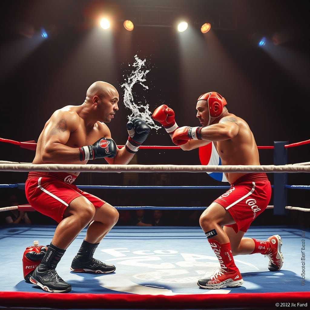 Coca-Cola vs Pepsi in Boxing Ring