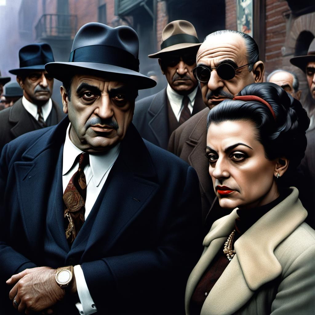 Medieval Portrait in Hyperrealism with Dark Colors