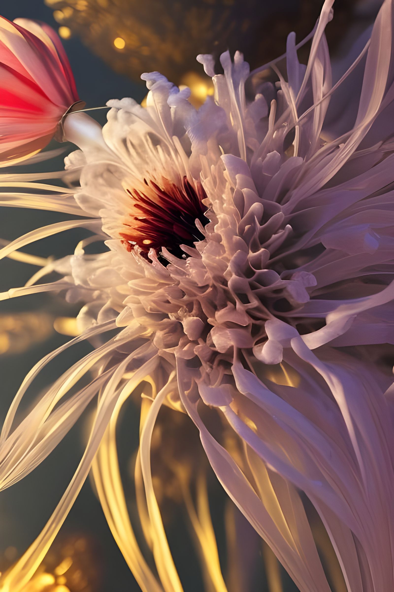 Recursive Mandelbulb Junctions in Vivid Digital Art