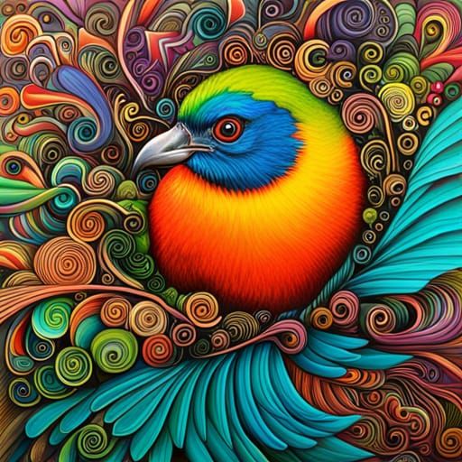 Colourful Bird