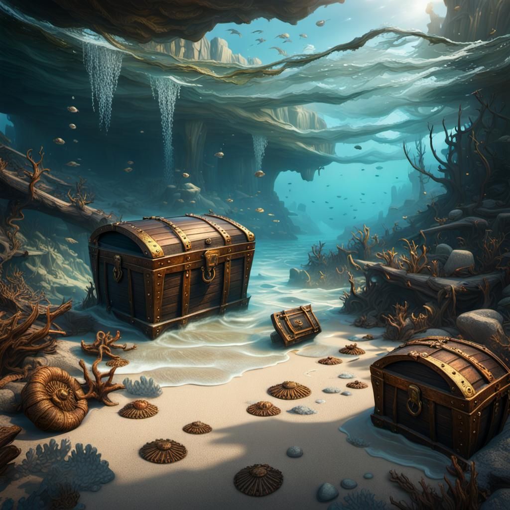 Treasures Washed Ashore: Fantasy Concept Art