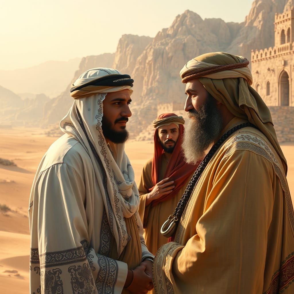 Middle Eastern Leaders Unite in Peaceful Dialogue