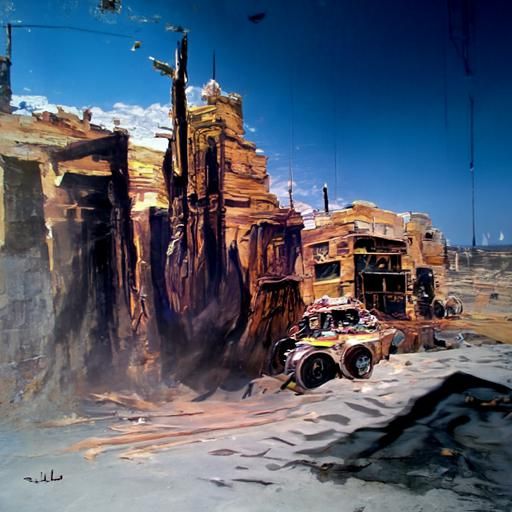 post apocalyptic desert