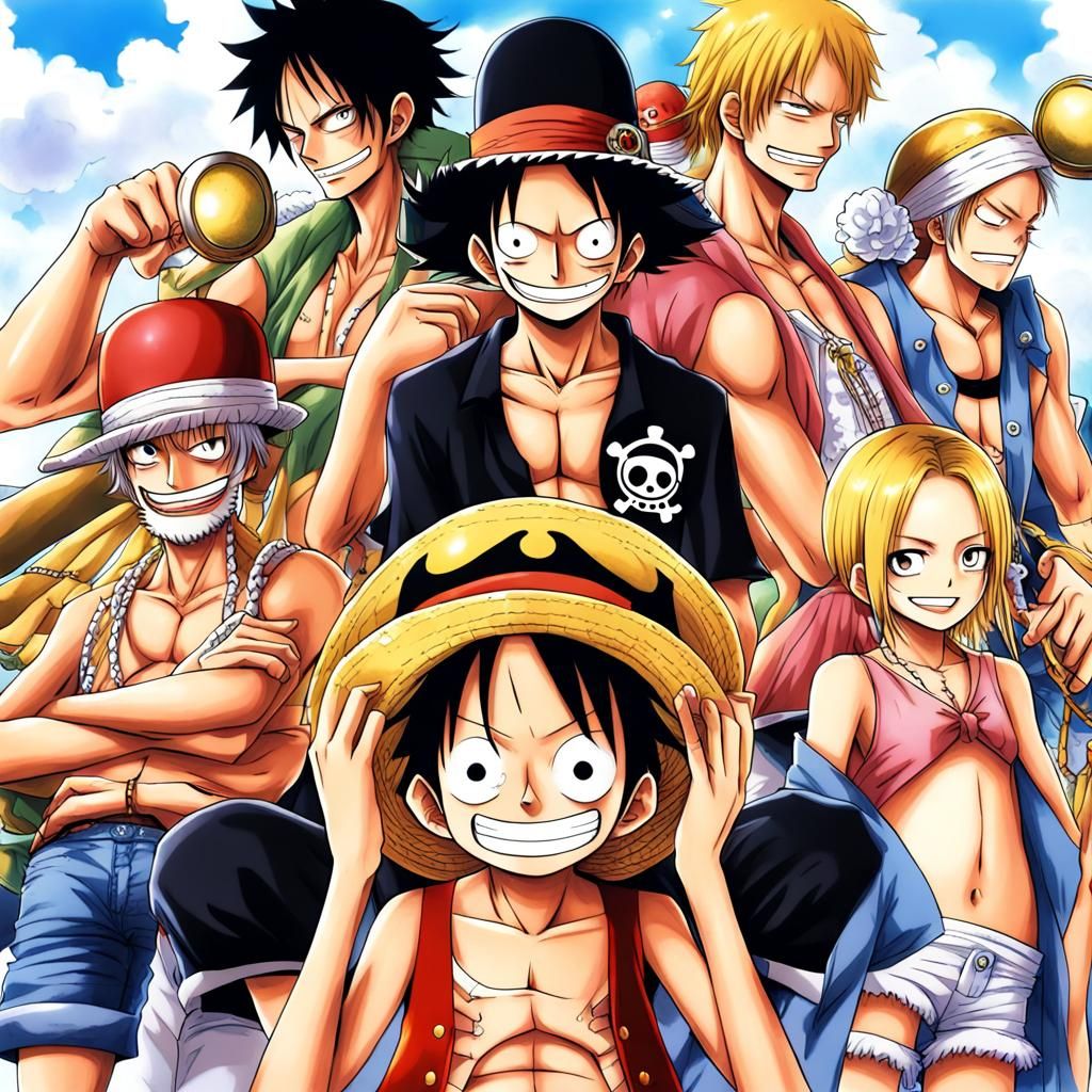 Anime Key Visual Inspired by One Piece