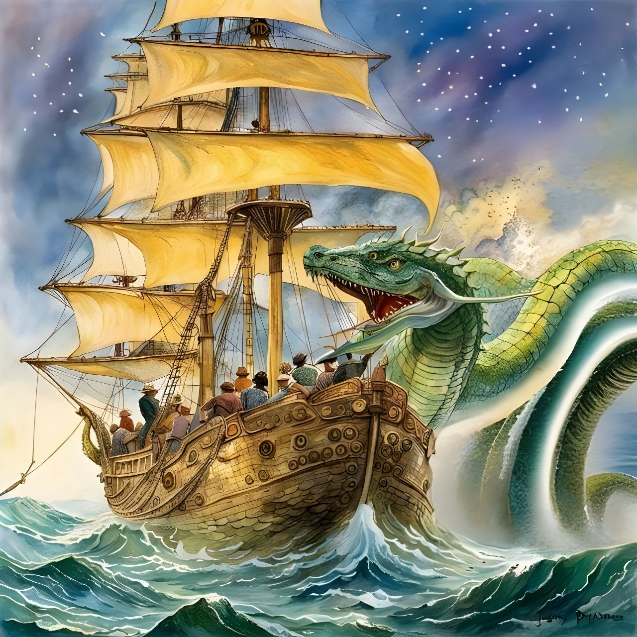 Voyage of the Dawn Treader: The Sea Serpent