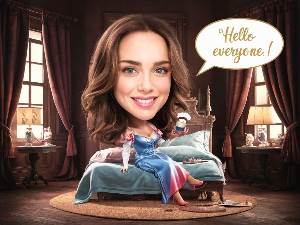 Image: Cartoon -Hello-