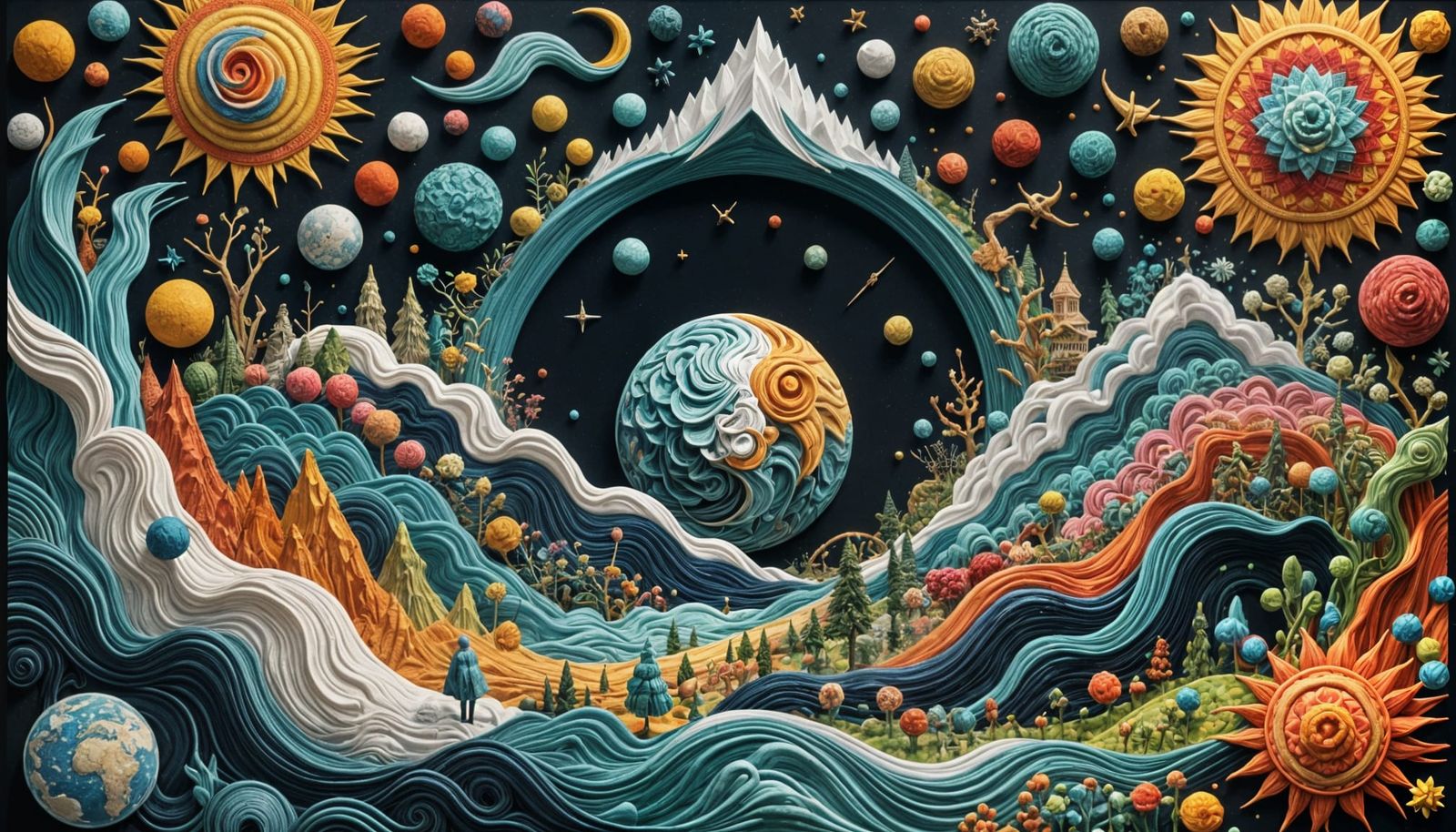 Epic Surrealist Masterpiece in 8K Resolution