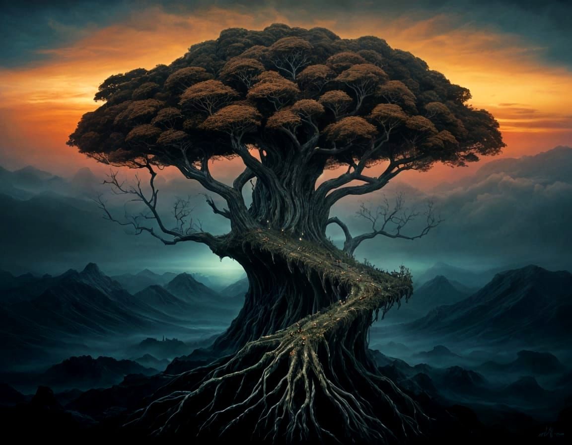 Surrealist Dreamscapes Inspired by MC Escher, Beksinski, and...