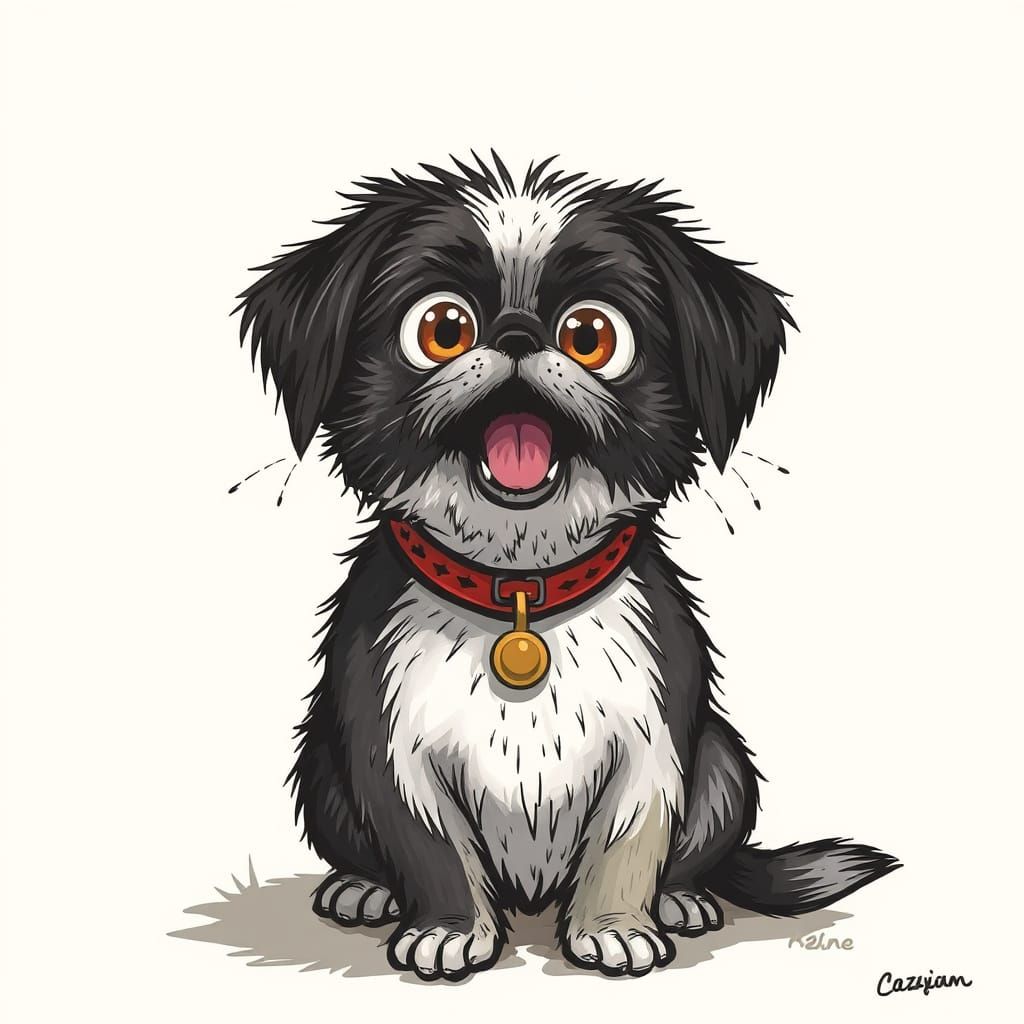 AI Generated Image of Ozzy