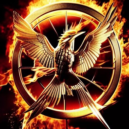 Dark Hunger Games Scene of Blood and Death