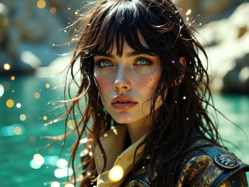 Winona Ryder as Dichen Lachman in Vogue-Inspired Cyberpunk S...