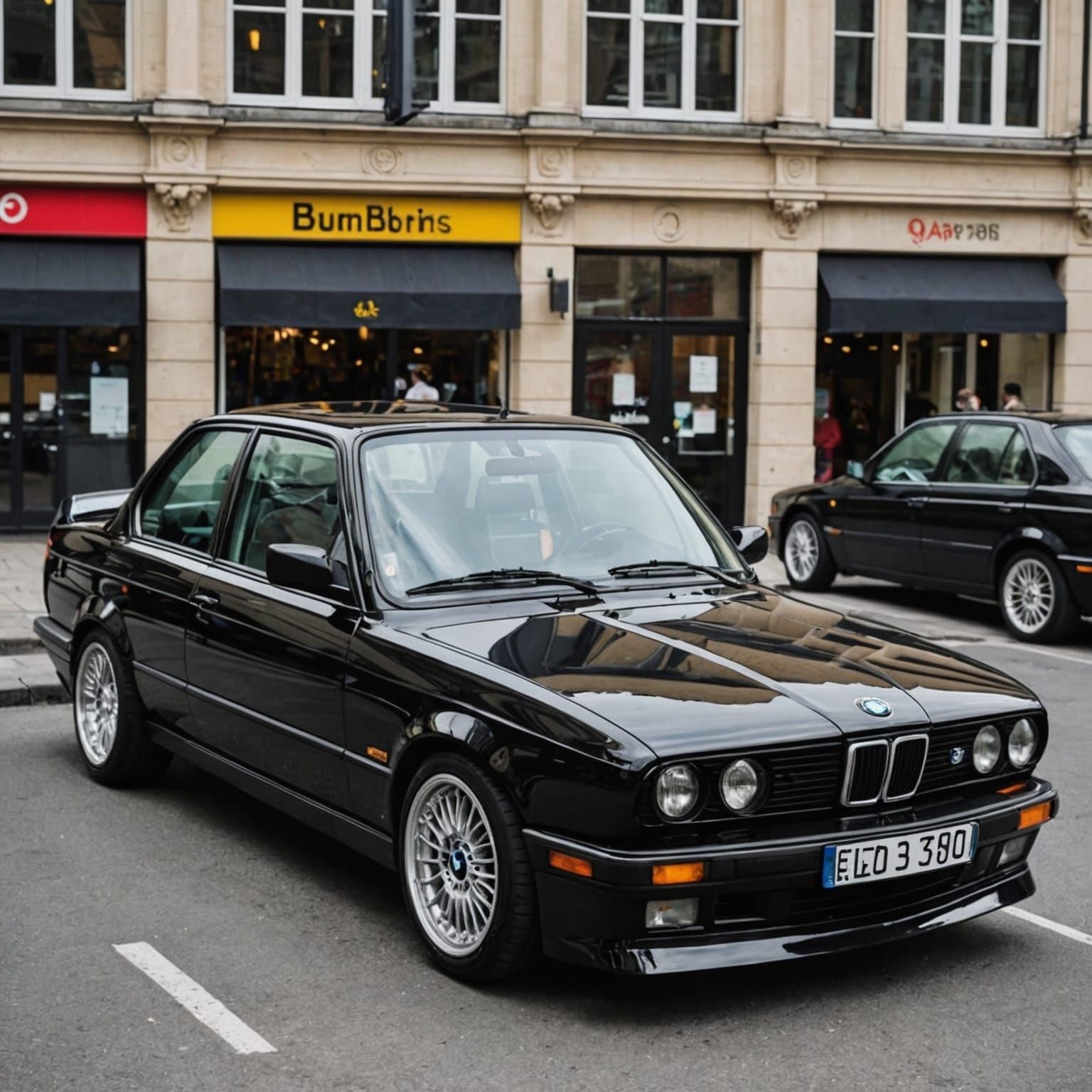Black BMW E30: A Classic Sports Car