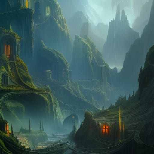 Alchemical Fusion: A Fantastical Landscape in Unreal Engine