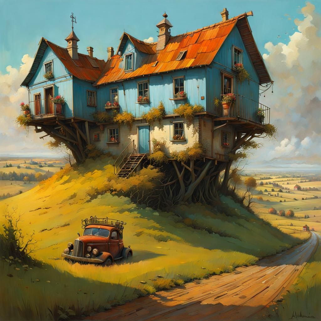 Vibrant Maximalist Countryside Villa by Burdisio