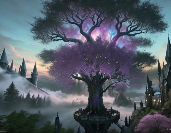 Hogwarts School of Witchcraft and Wizardry Treehouse