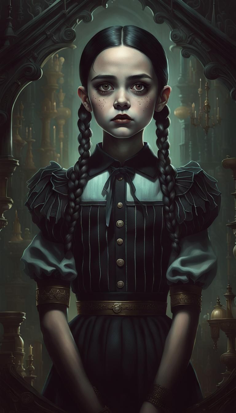 jenna ortega as wednesday addams