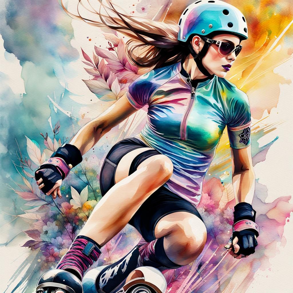 Roller Derby Girl.