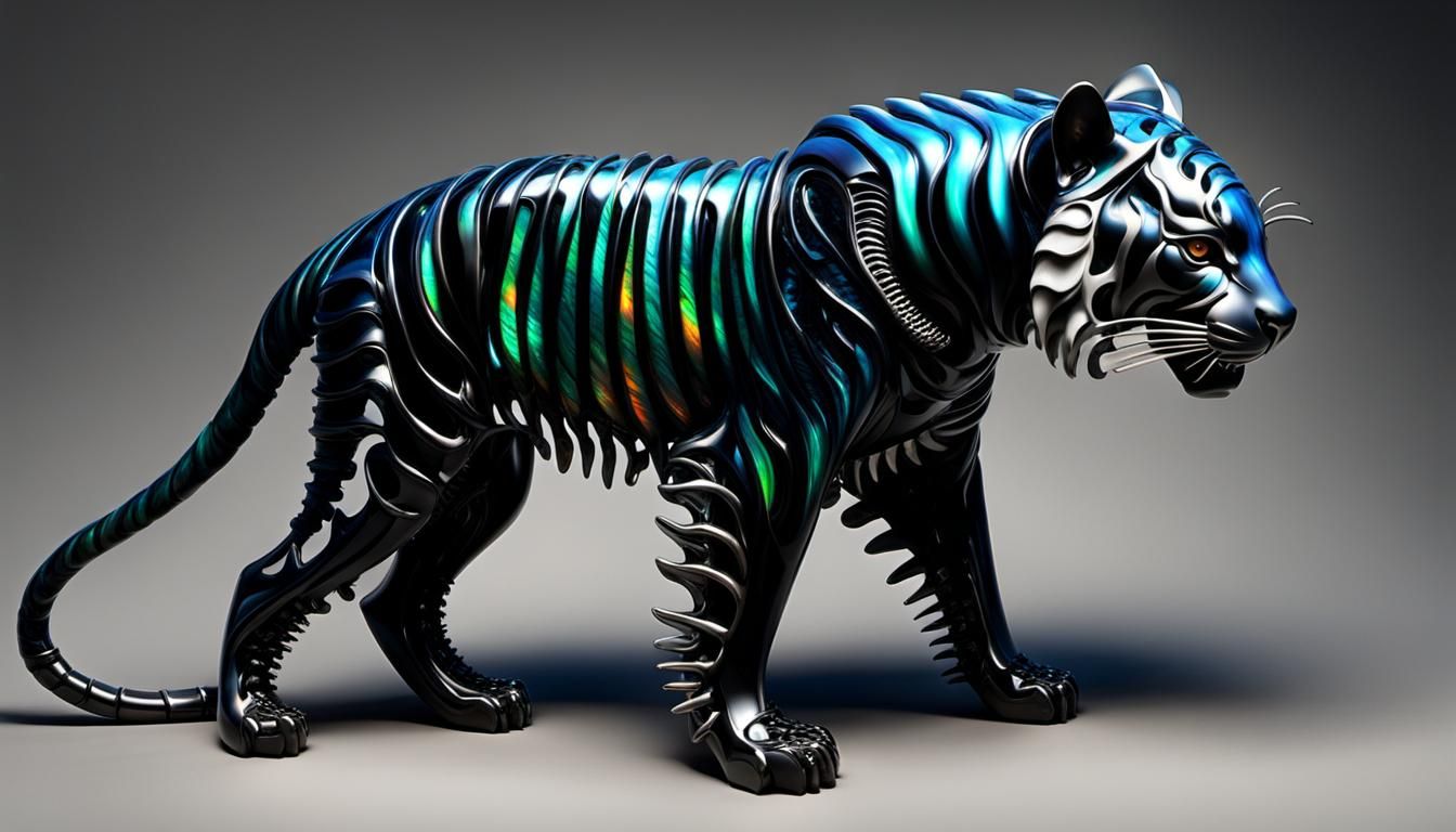 A Black Opal Tiger
