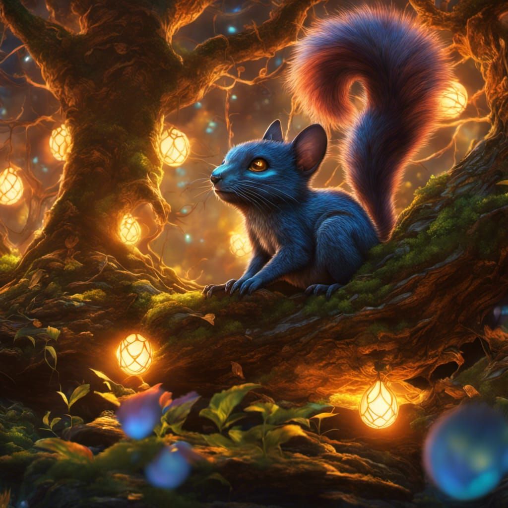 Ratatoskr on Yggdrasil
