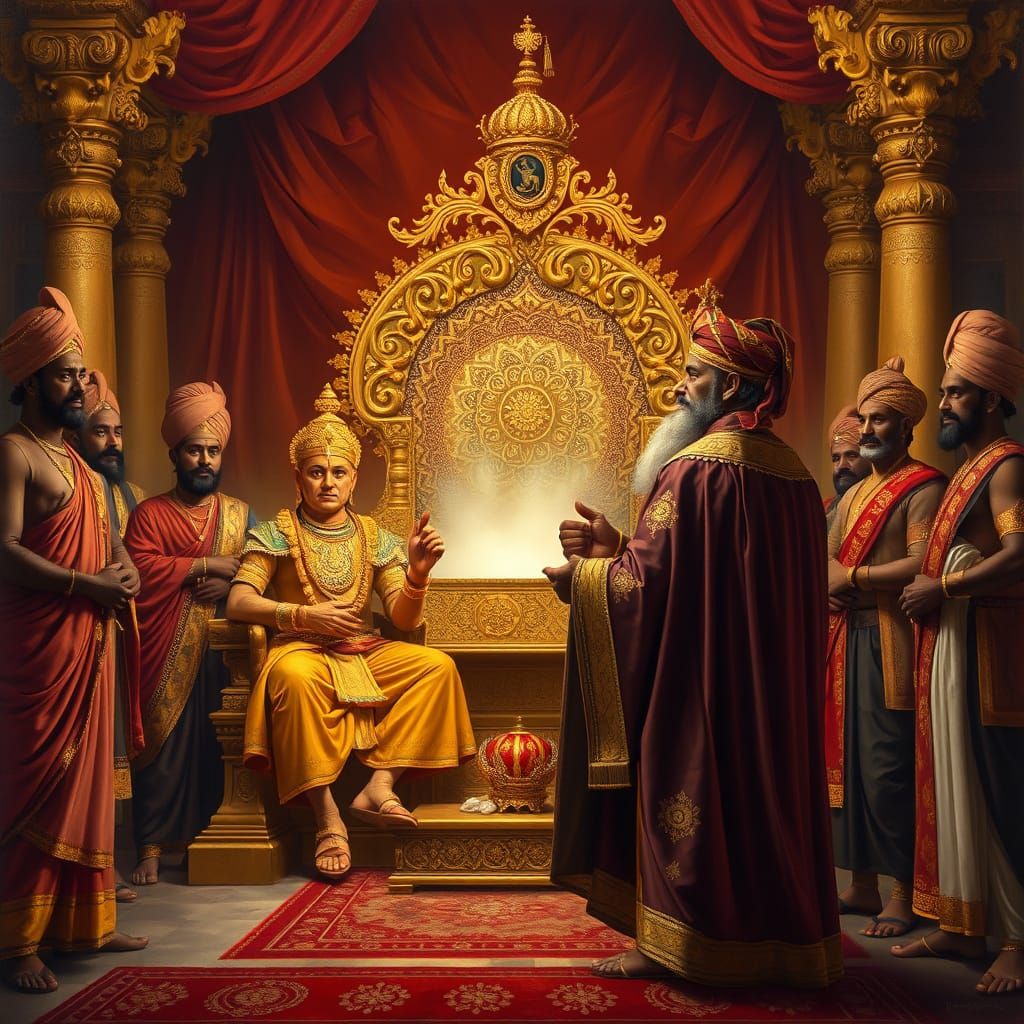 Vijayanagara Kingdom's Golden Throne