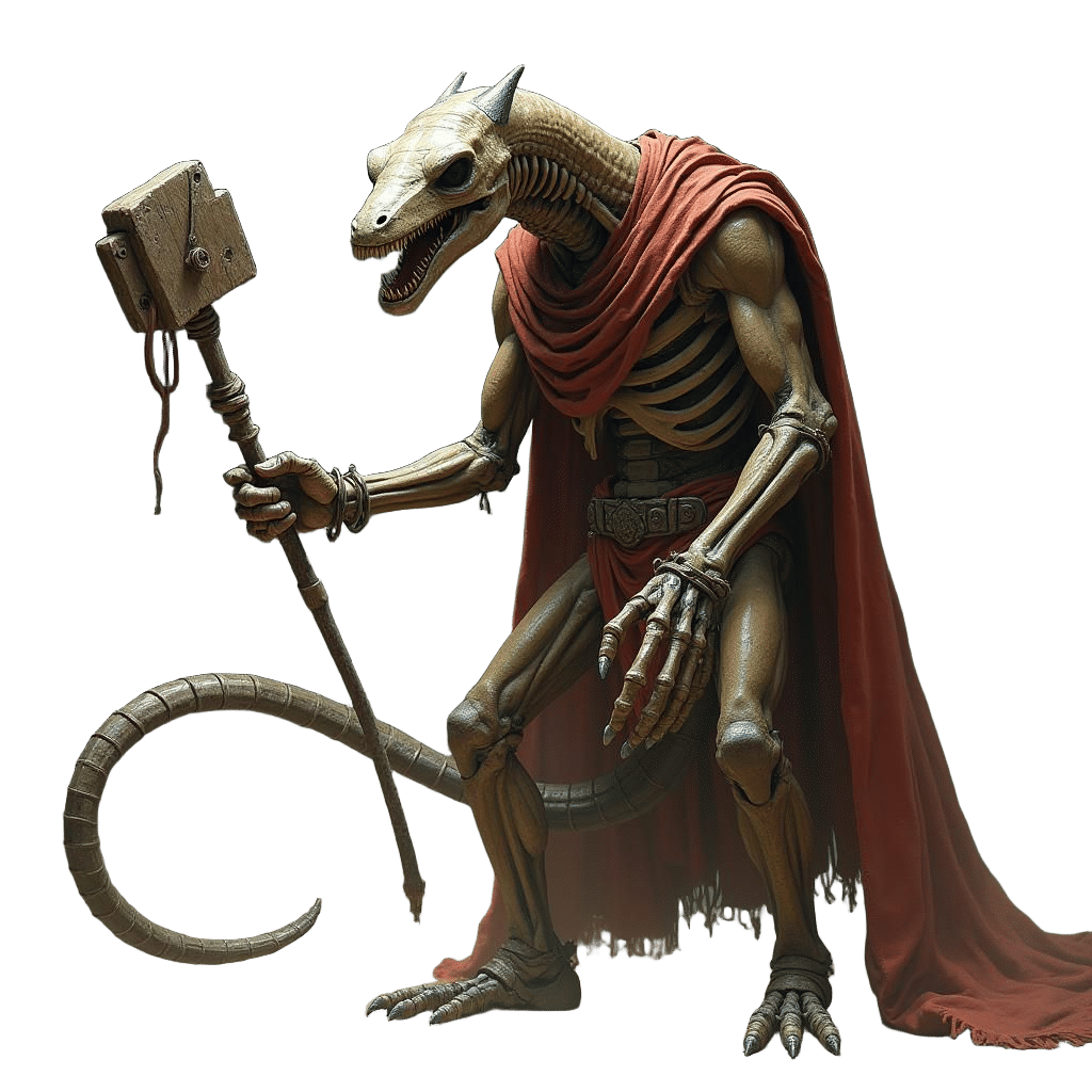 Animated Skeleton Mamba of Erzuli