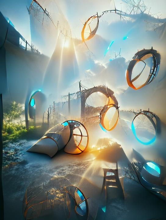 Mystical Portal to Another Dimension