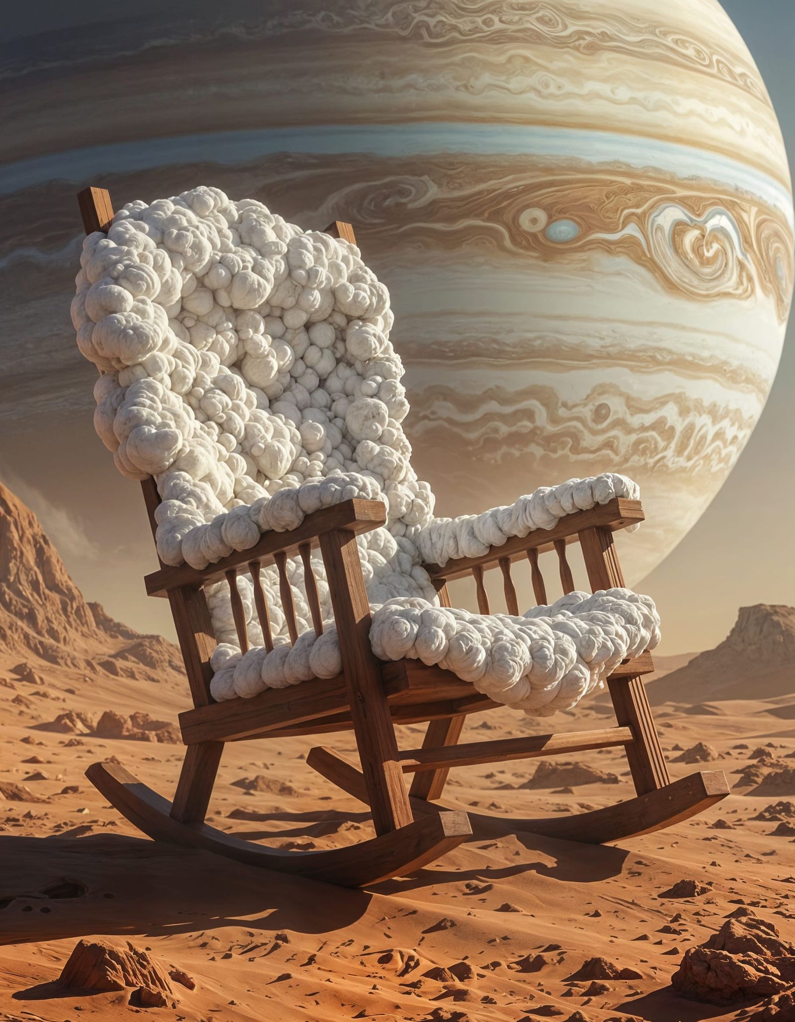 Planetary Rocking Chair: A Cosmic Design