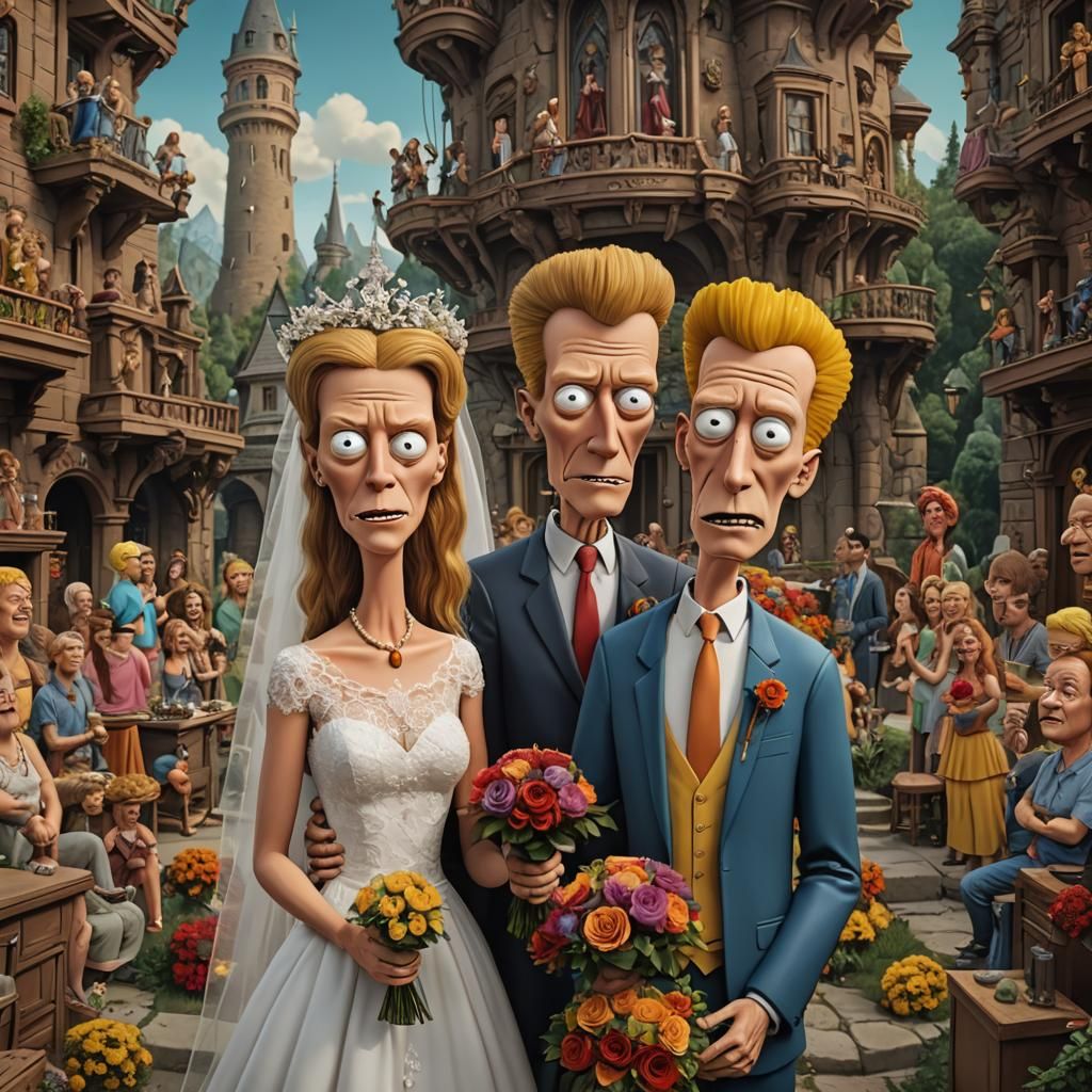 Beavis and Butthead's Fantasy Wedding