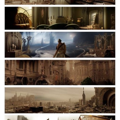 Epic Cinematic Digital Matte Painting