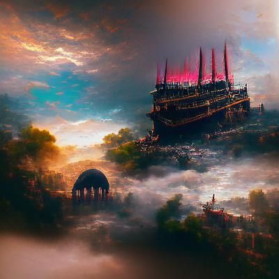 Epic Balor Render in Dramatic Seascape Style