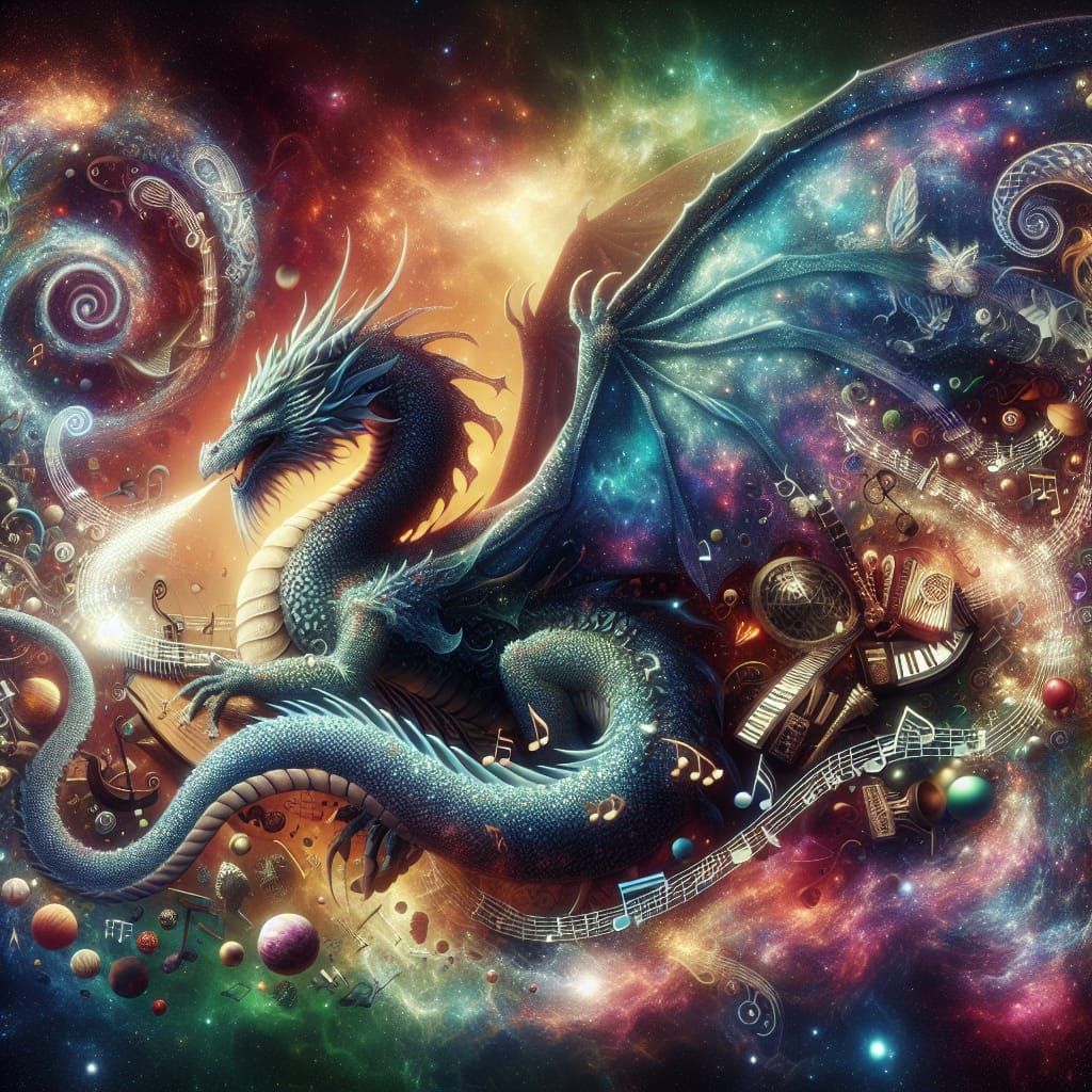 Cosmic Dragon's Musical Universe Hoard