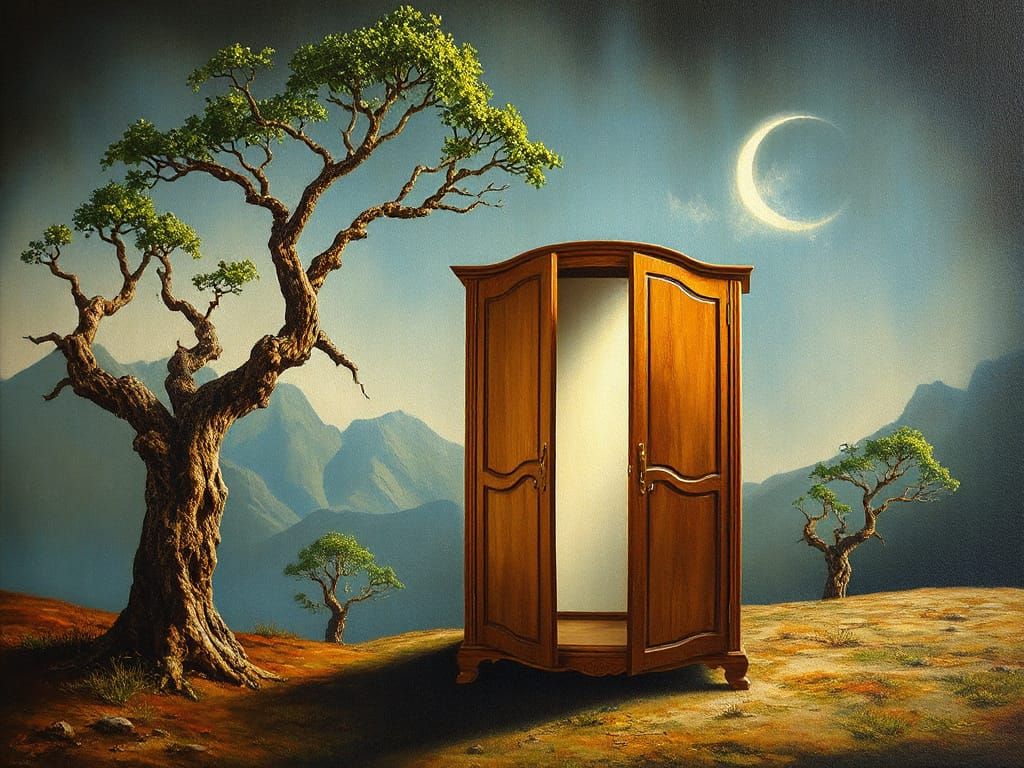 Surrealists' Narnia: A Dreamlike Realm of Wonder