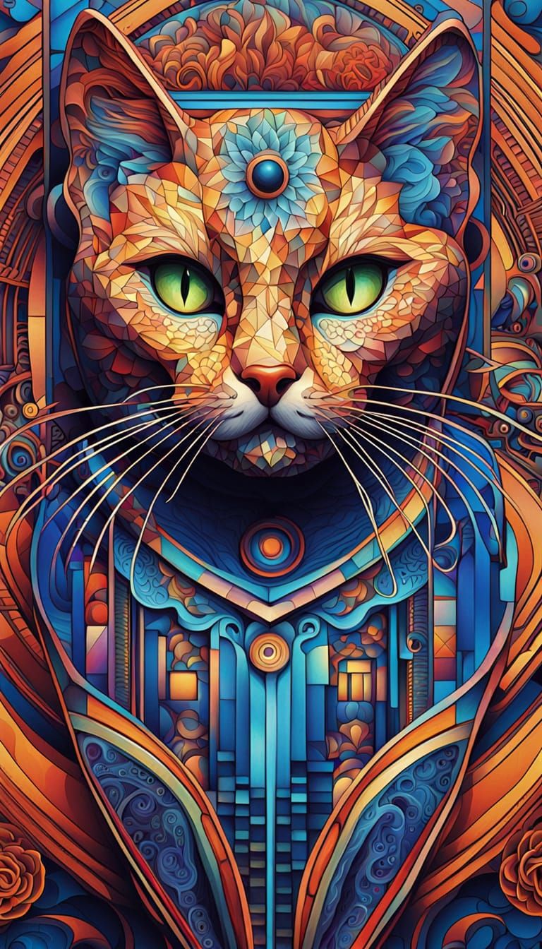 C.A.T. (Cat Abstraction Texture) [Redundant Acronym {Tautology}]