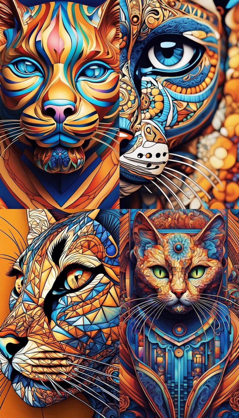 C.A.T. (Cat Abstraction Texture) [Redundant Acronym {Tautology}]