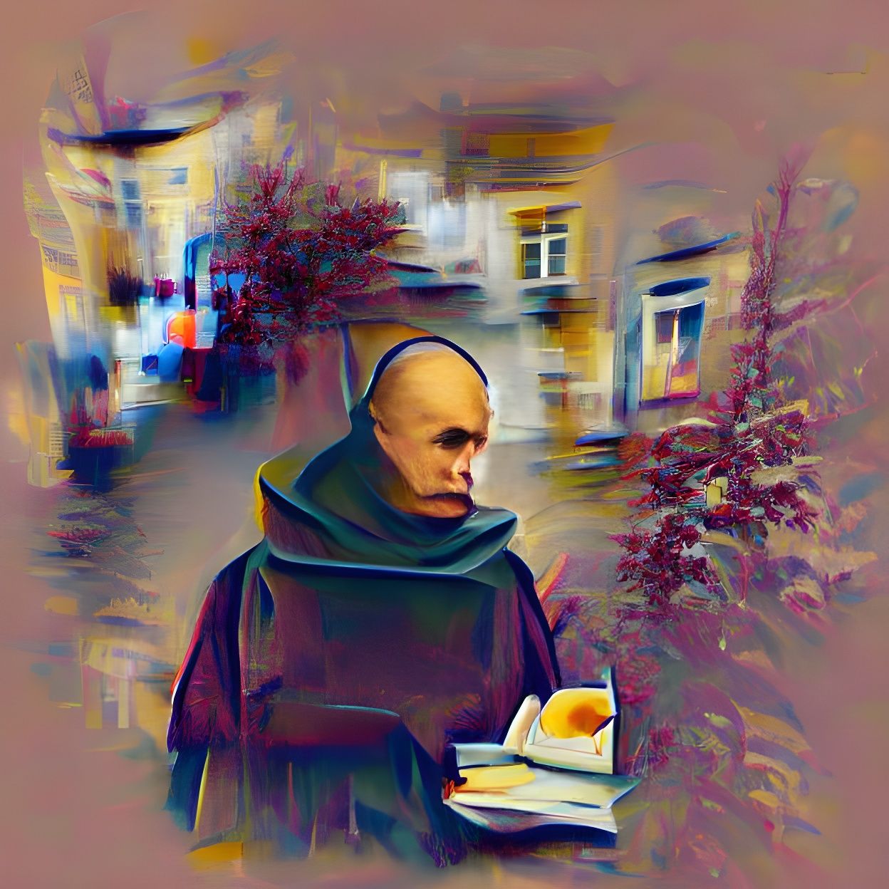 Erudite Monster Wandering the World