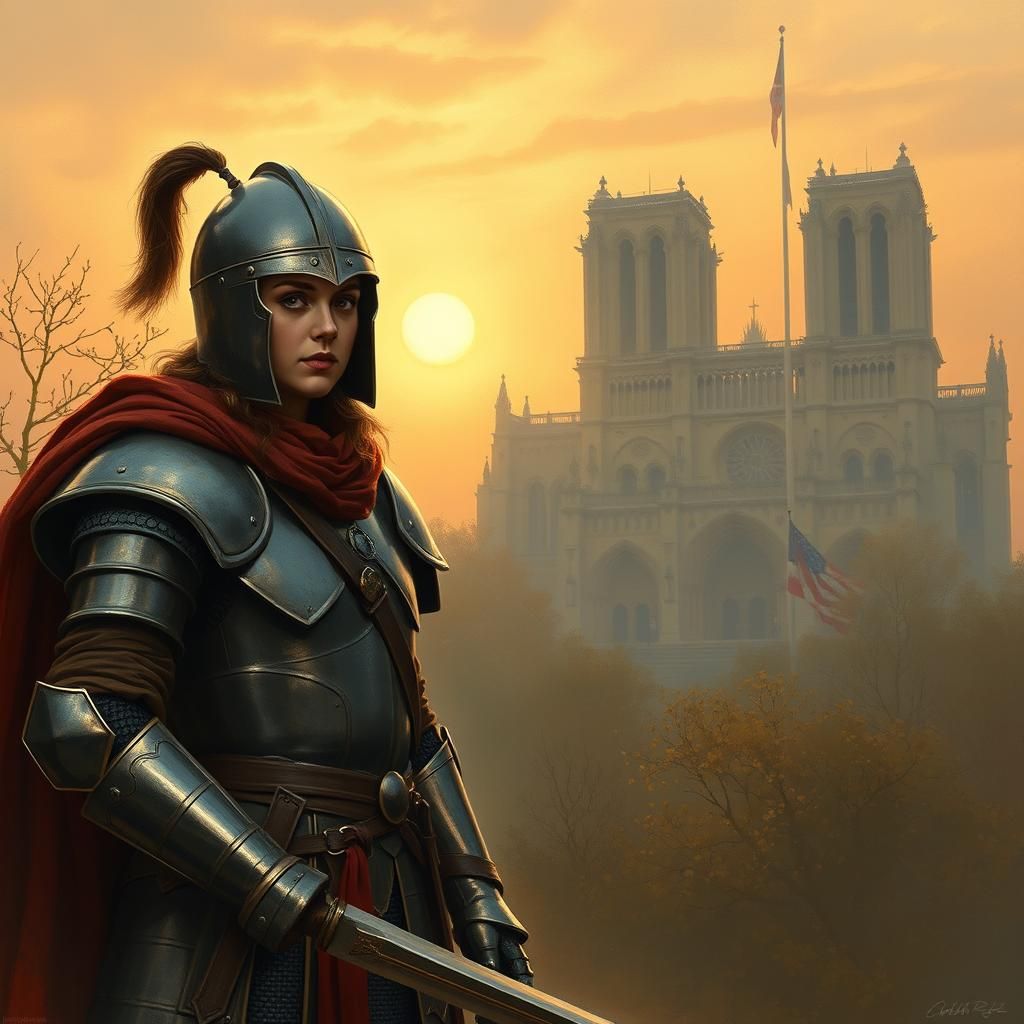 Noble Woman Ready to Join Knights Templar