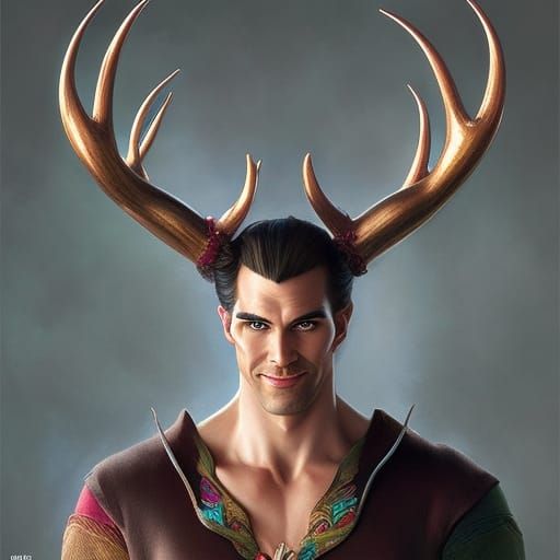 He Uses Antlers in All of His Decorating