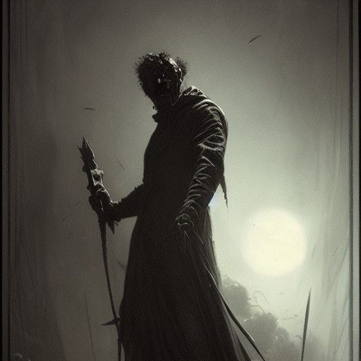 Horror Villain in Style of Gustave Doré