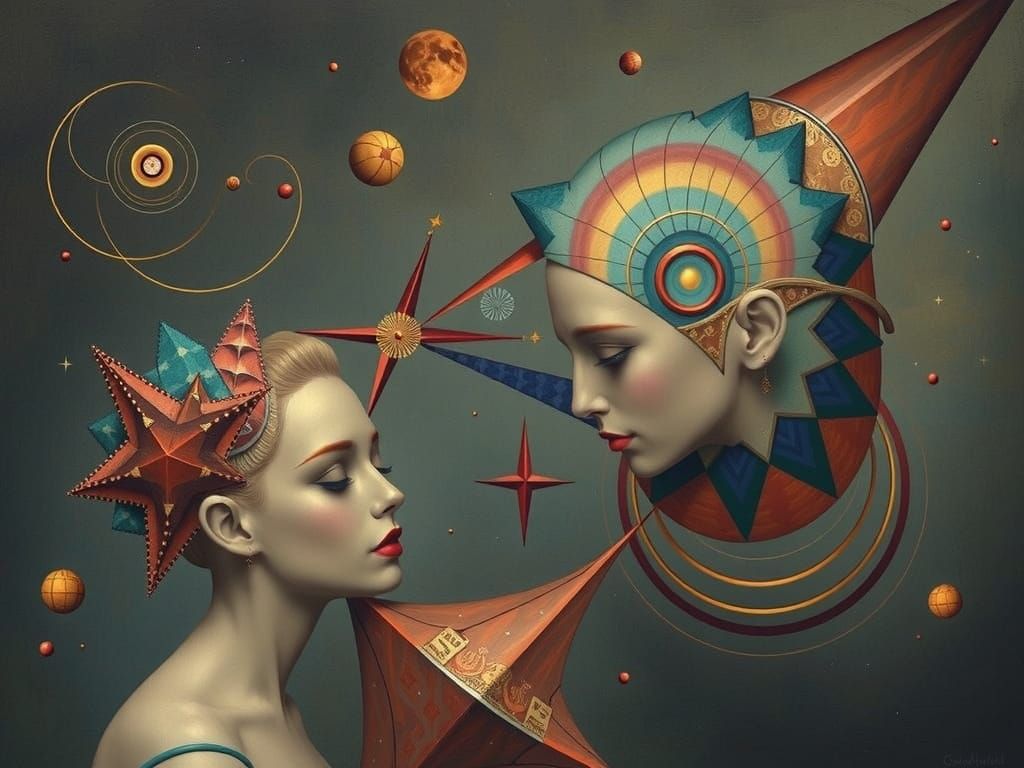 infinite curved space metalorganic architextual framework 3D Sierpinski fractal curve chromoshadow surrealastic by artis...